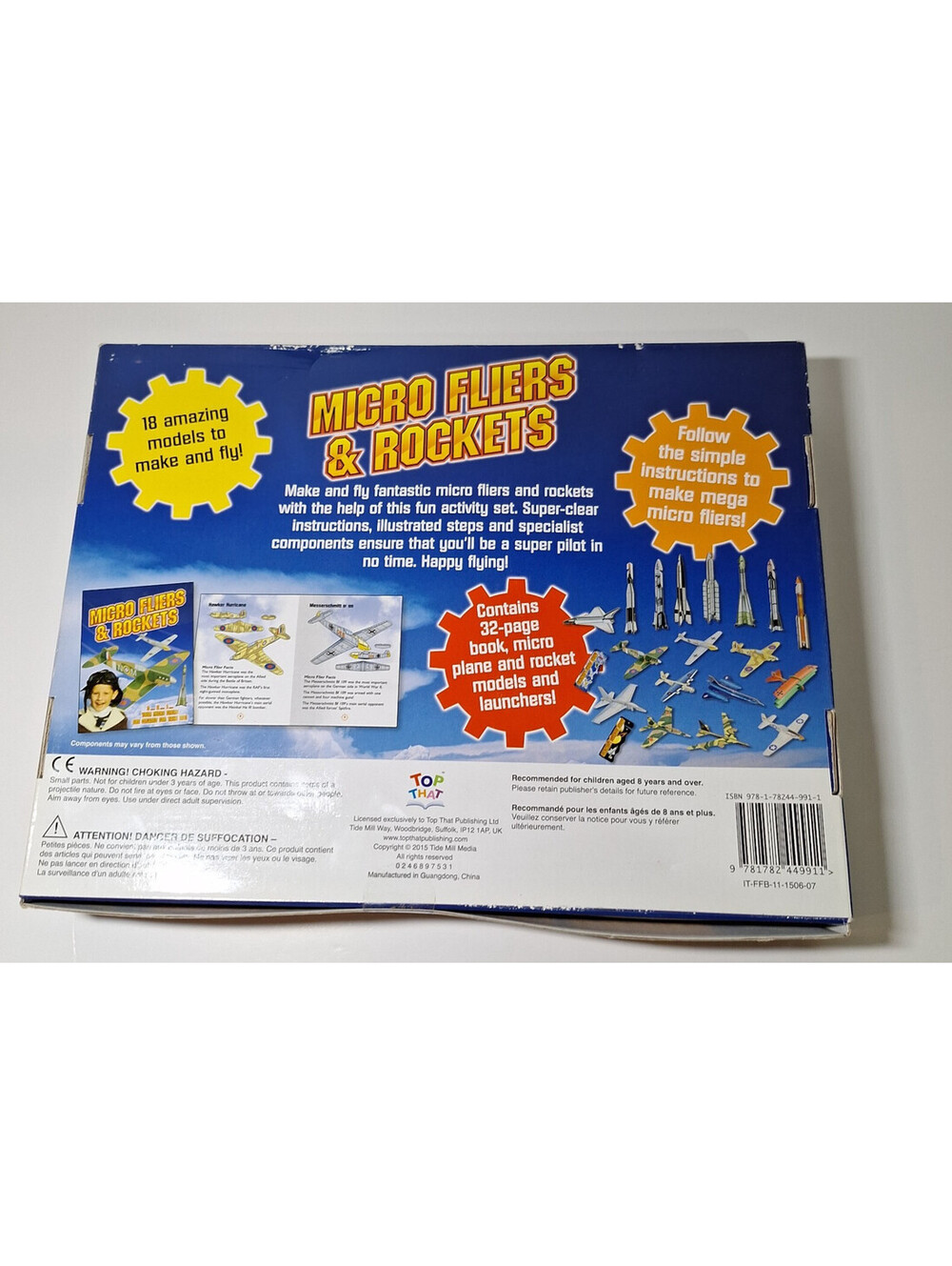 Micro Fliers &Rockets Mega Micro Plane and Rockets 18 Models Nib - Picture 2 of 4